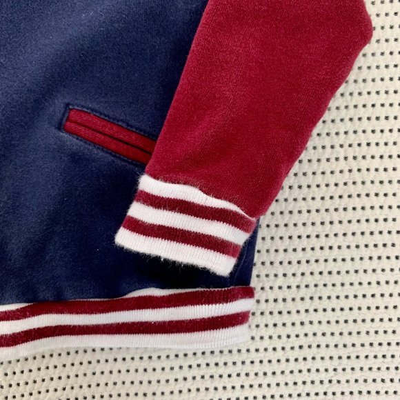 Polo by Ralph Lauren Hooded Varsity Sweater Jacket | 24m - Picture 3 of 8